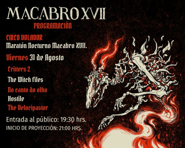 #MacabroXVII: Night Marathon at Circo Volador