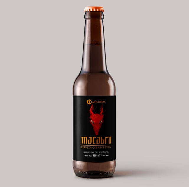 Cervecería Concordia and Macabro Fich Join Forces to Create the #BelgianMacabro Beer