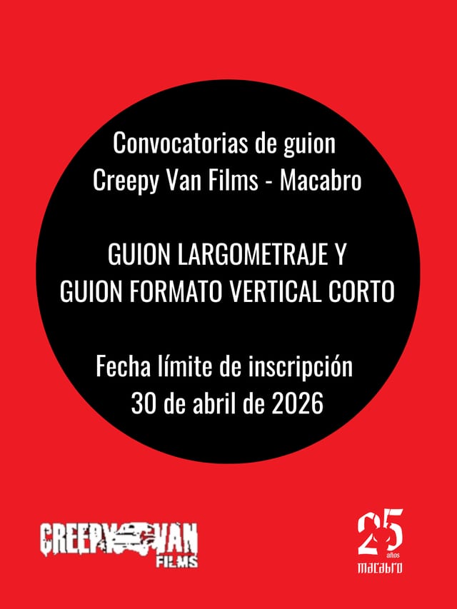 Se abren convocatorias Creepy Van Films - Macabro