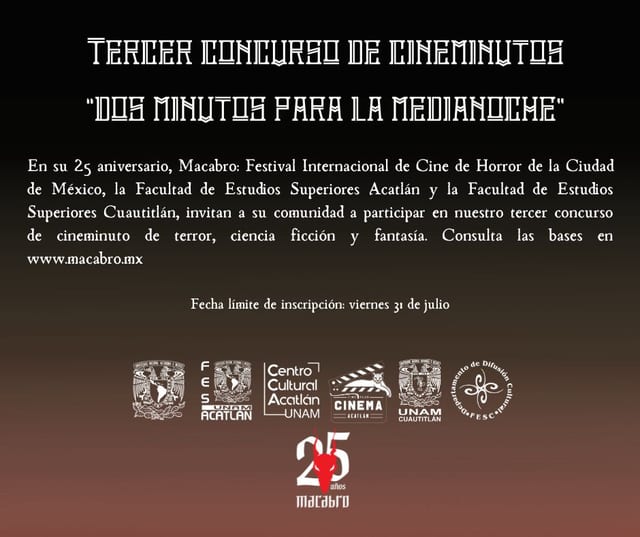 Tercera convocatoria "60 segundos antes de la medianoche