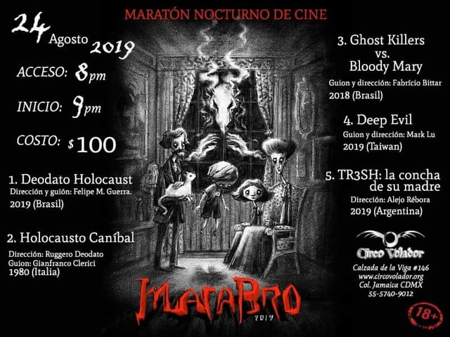 #AgendaMacabra: Día 4. Maratón extremo, ¿Eres tú papá?, Trash 2 y Finale
