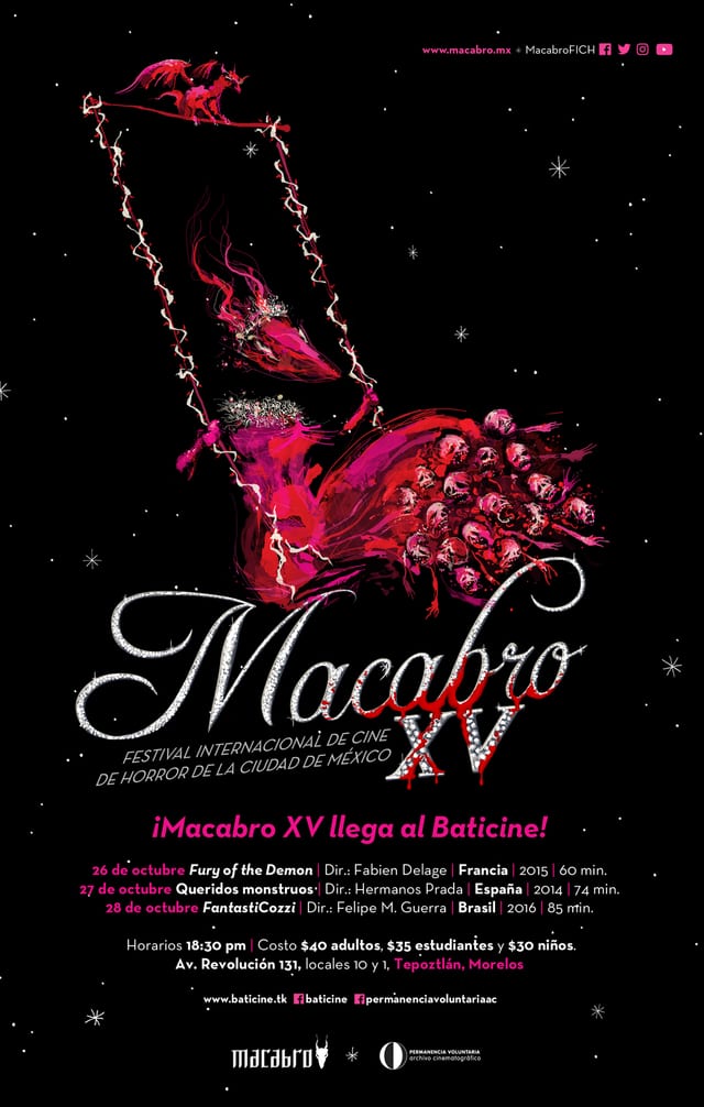 #MacabroEnTuCiudad: Macabro XV en Baticine