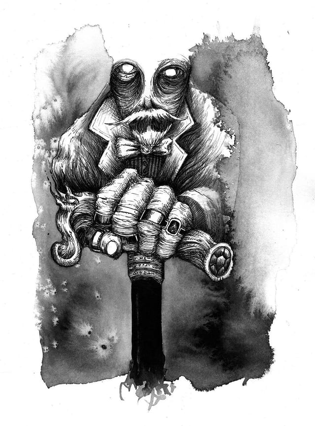 #PerfilesMacabros: Alejandro Montes Santamaría, ilustrador de monstruos.