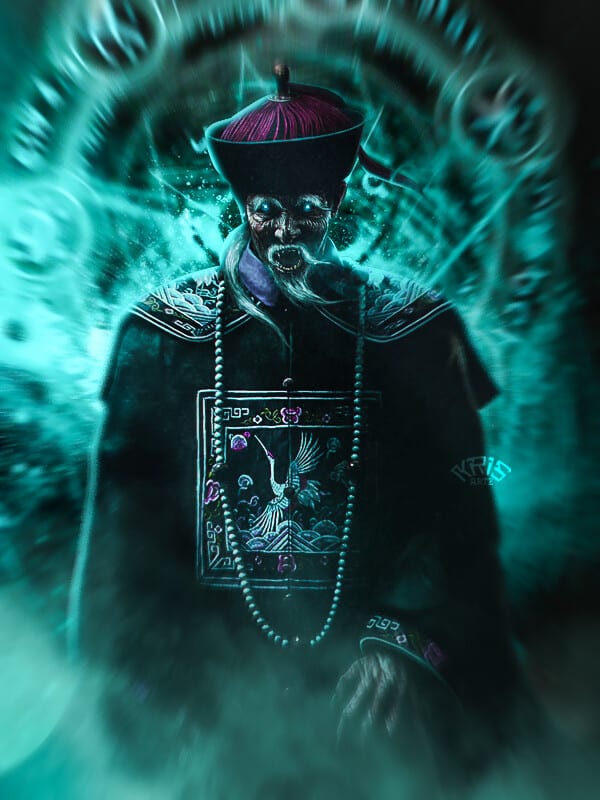 Some vampiric figures in Asian folklore.