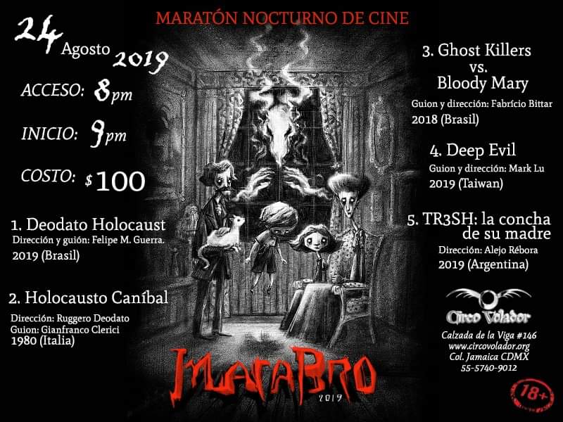 #AgendaMacabra: Día 4. Maratón extremo, ¿Eres tú papá?, Trash 2 y Finale