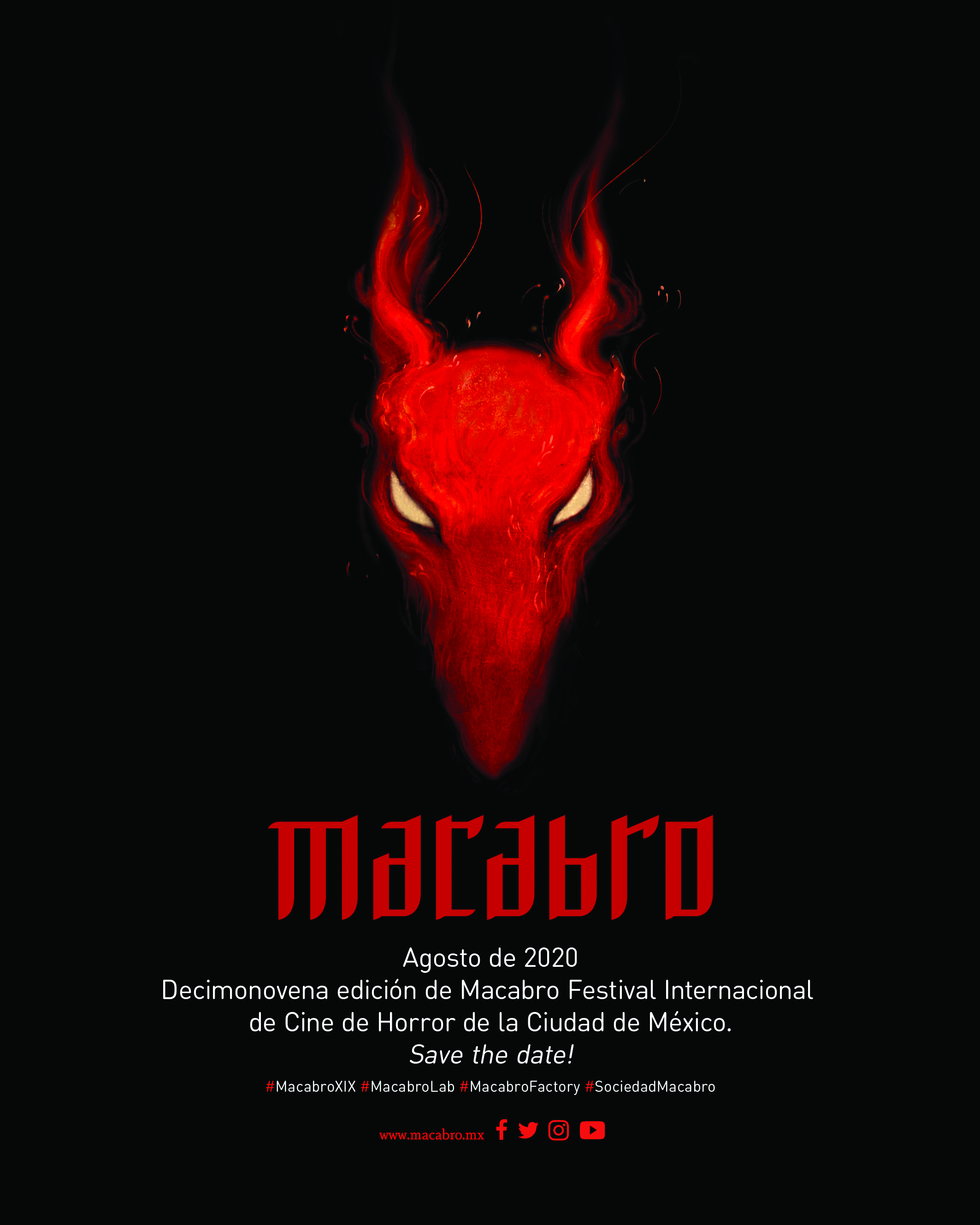 #MacabroXIX: Convocatoria para sedes fuera de la CDMX