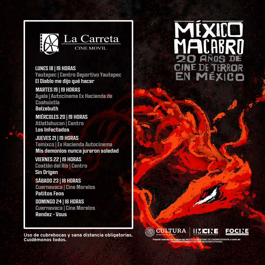 Inicia recorrido de México Macabro por Morelos