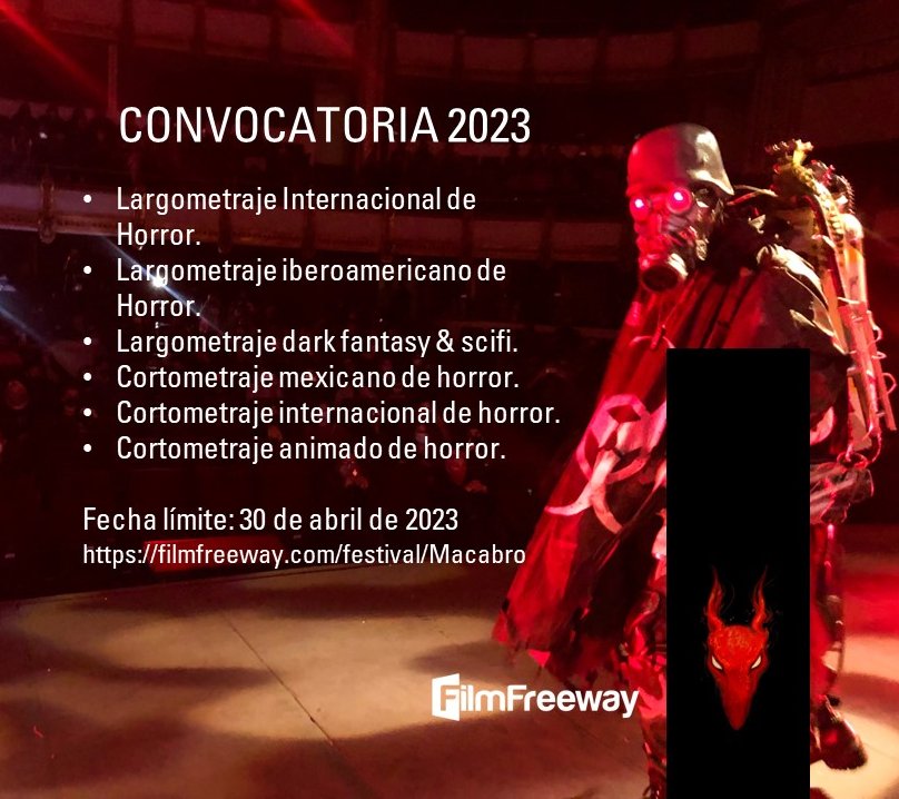 Macabro abre su convocatoria para 2023