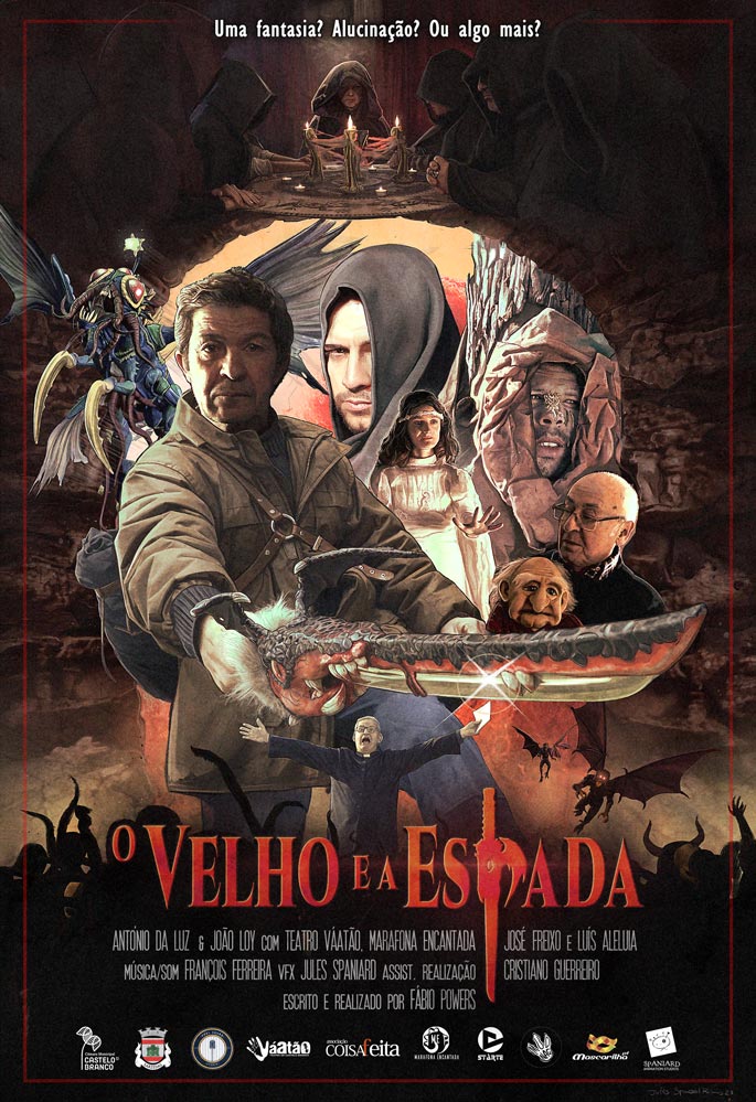 The oldman and the demon (O Velho e a Espada) poster