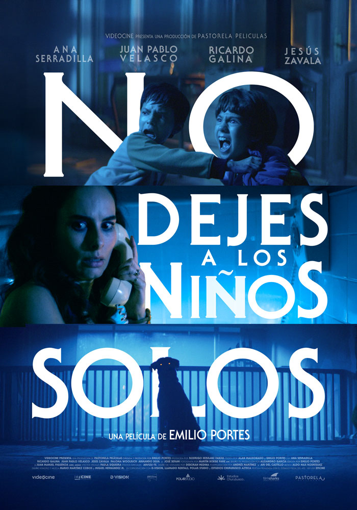 No dejes a los niños solos poster