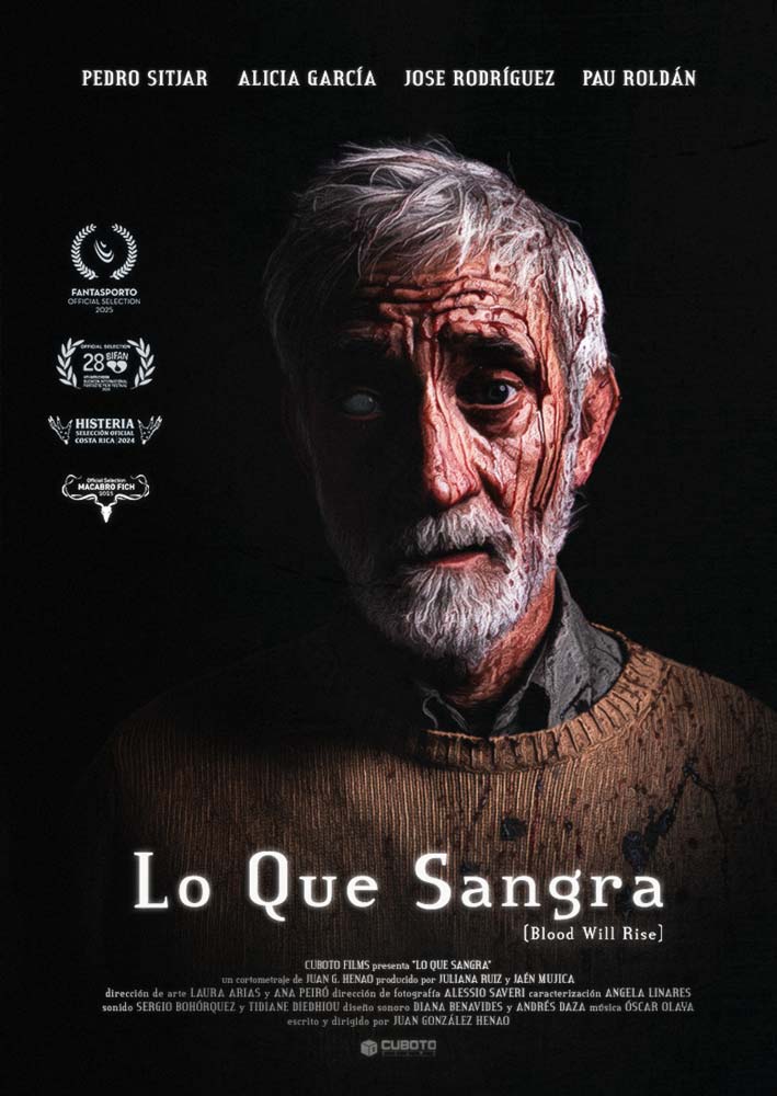 Lo que sangra poster