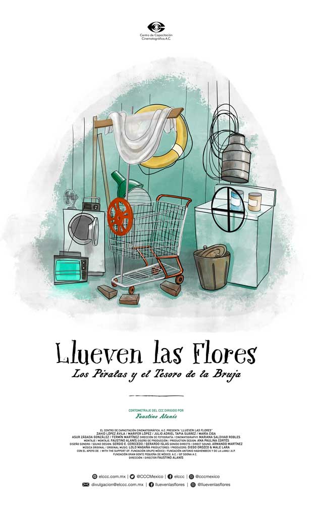 Llueven las flores, los piratas y el tesoro de la bruja