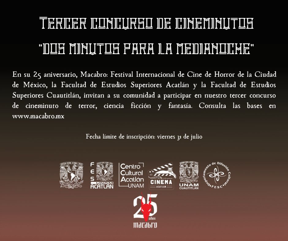Tercera convocatoria “60 segundos antes de la medianoche